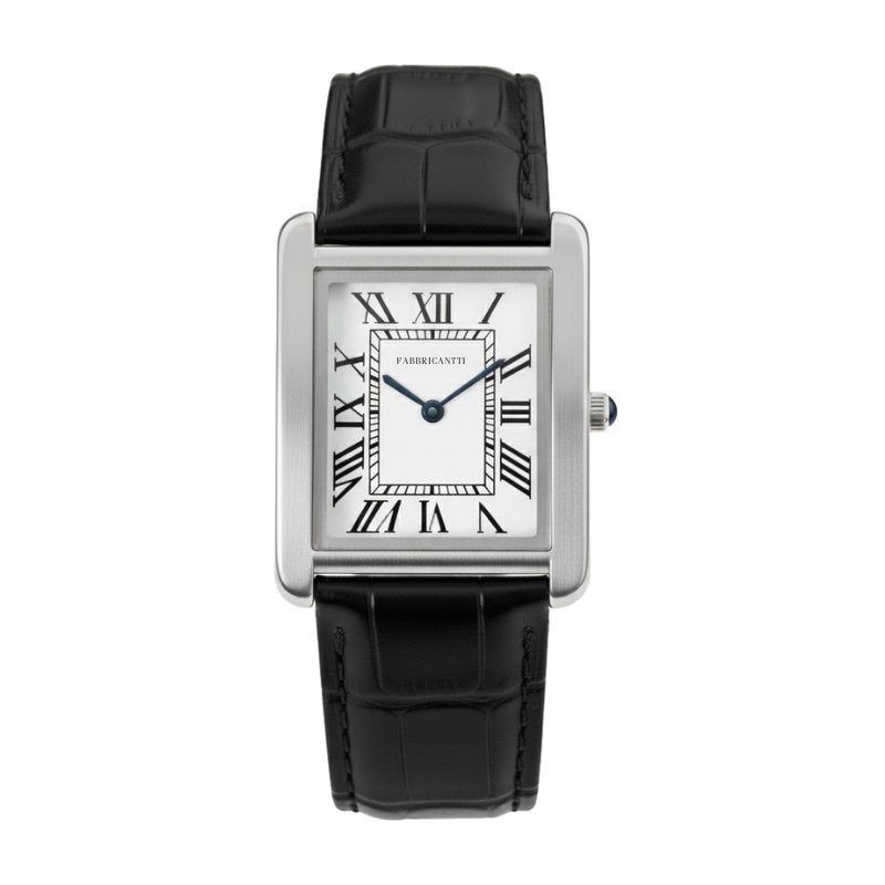 VORO® Bergamo · 34mm — Plata Obsidian